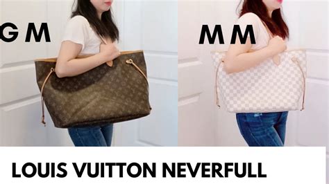 lv neverfull gm vs mm|Neverfull mm vs gm size.